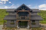 Take in the views from upstairs or down